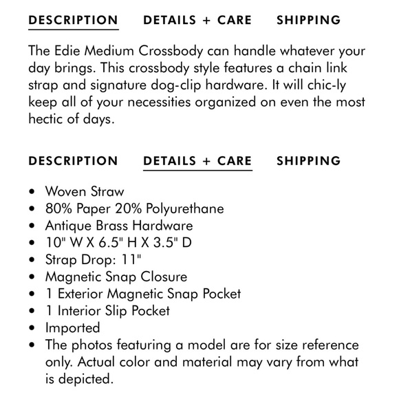 r e b e c c a m i n k o f f • edie medium bag - Picture 4 of 4